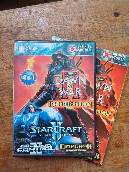 Ігри для ПК StarCraft, Emperor, Down of war, Ground control