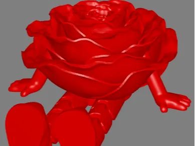 Rosa Articulada Dia dos Namorados