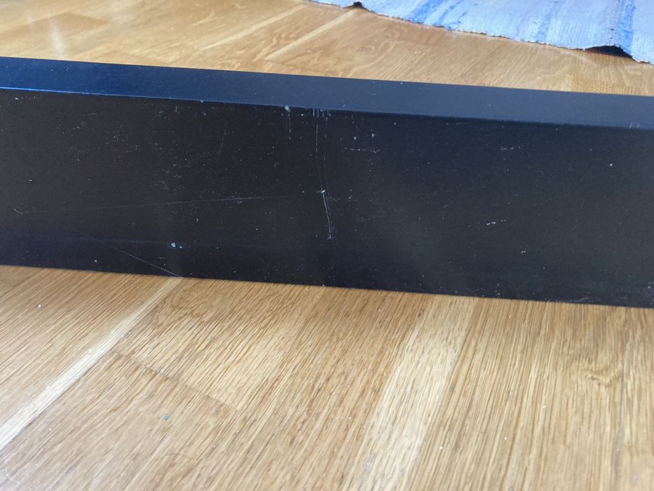 Prateleira preta Ikea 115 cm