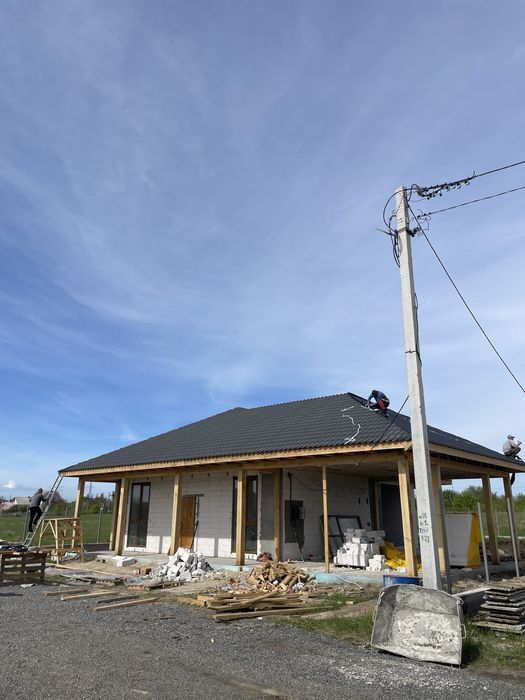 Профнастил,профіль на забор та покрівлю антрацит