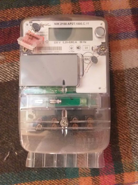 Электросчетчик двухзонный, день- ночь