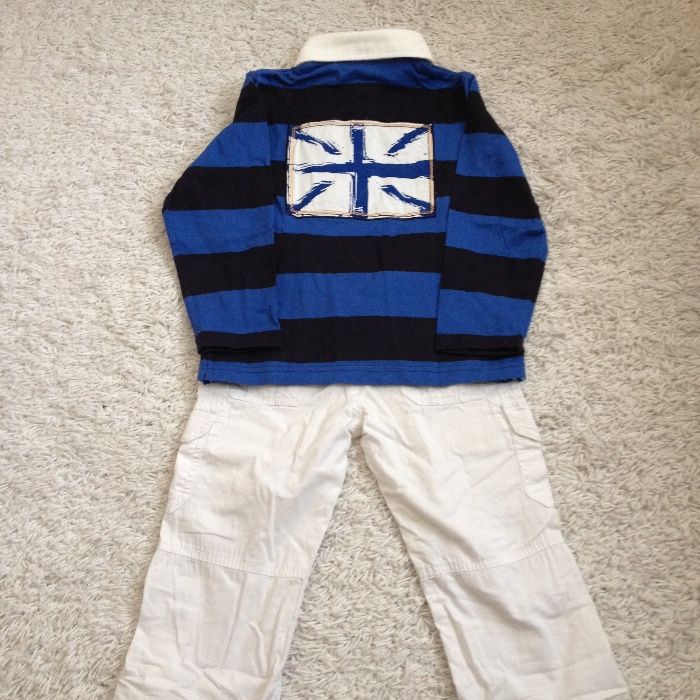 Conjunto com polo chicco
