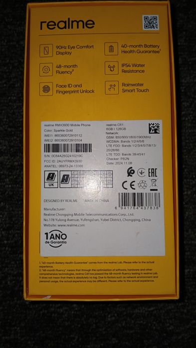 Продам телефон realme C61.