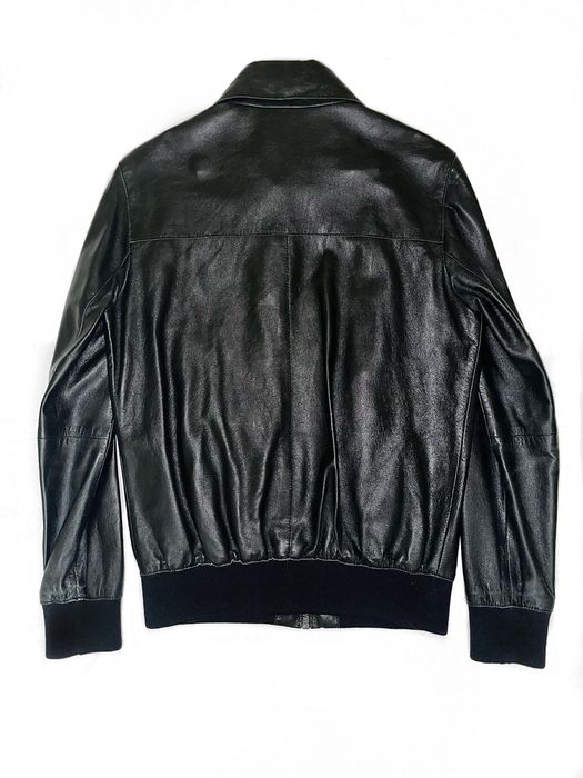 Чоловіча куртка Zara натуральна шкіра