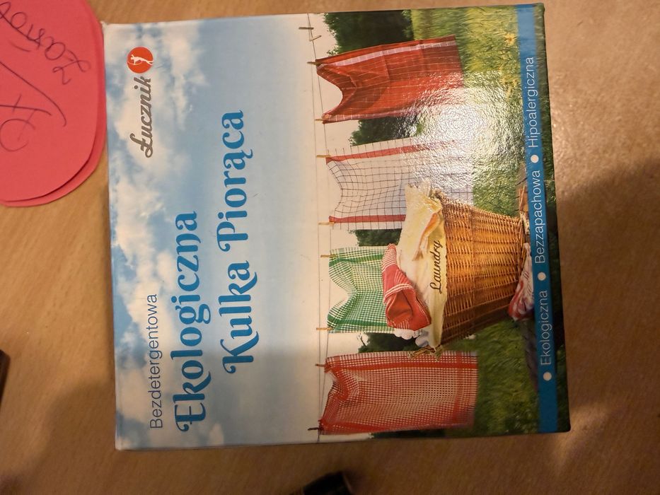 Ekologiczna kulka piorąca nowa