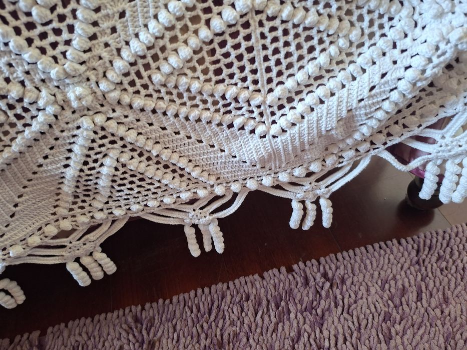 Colcha em croche 250 x 230cm