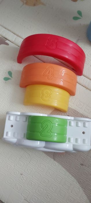 Tęcza z chmurką do układania bujająca się tęcza interaktywna
