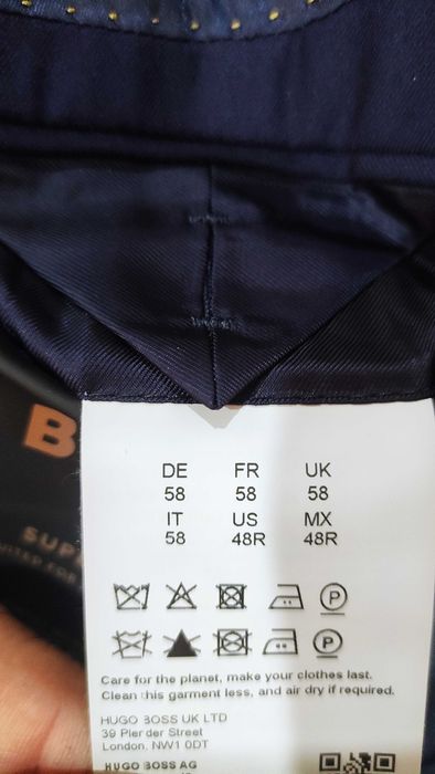 Boss blazer azul