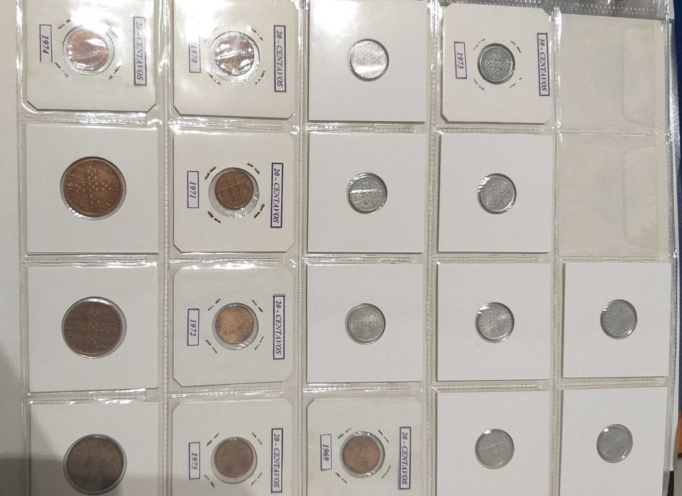 Coleção de moedas Portuguesas - Antes do euro