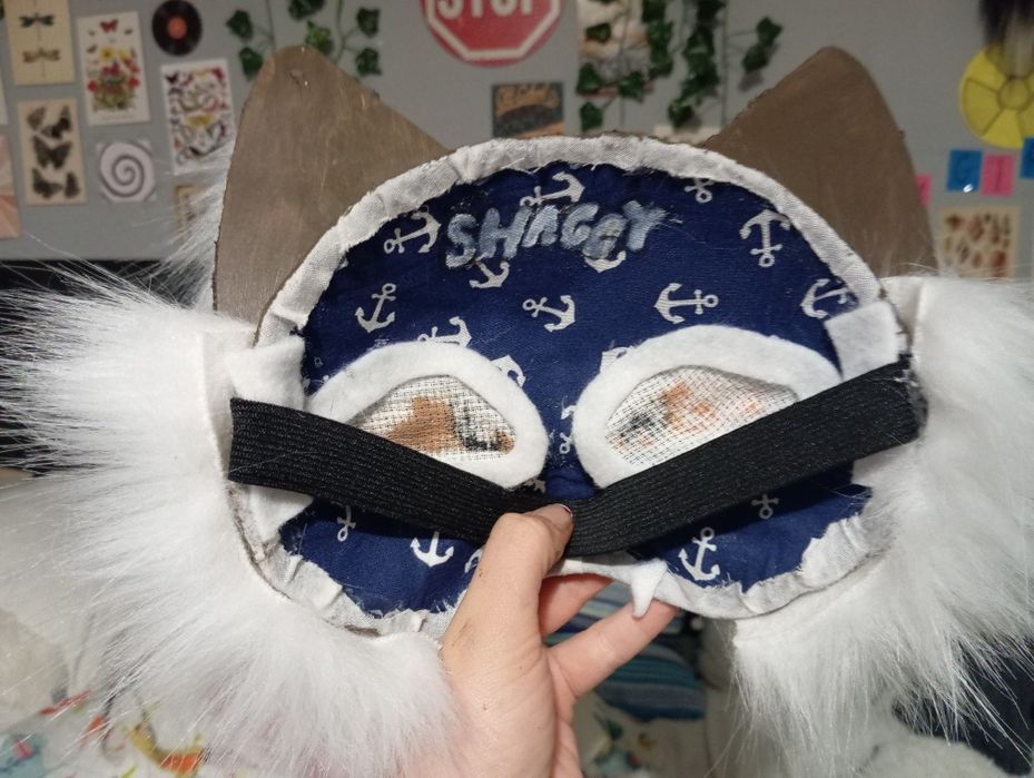 Maska therian quadrobisc kot