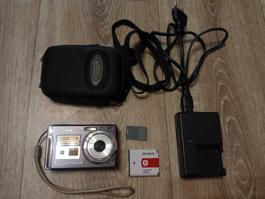 sony cyber shot dsc w80 - купить фототехнику, видеоаппаратуру