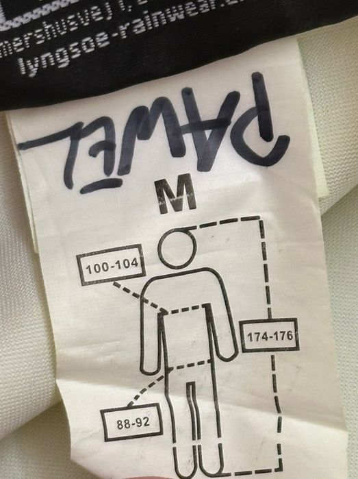 Kurtka ochronna wodoodporne M Oeko-Tex