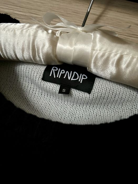 Светр Ripndip з котом Nermal чорний розмір S