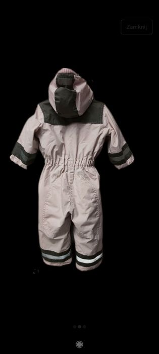 Kombinezon zimowy narciarski dla dziewczynki rozmiar 92 86 h&m ciepły