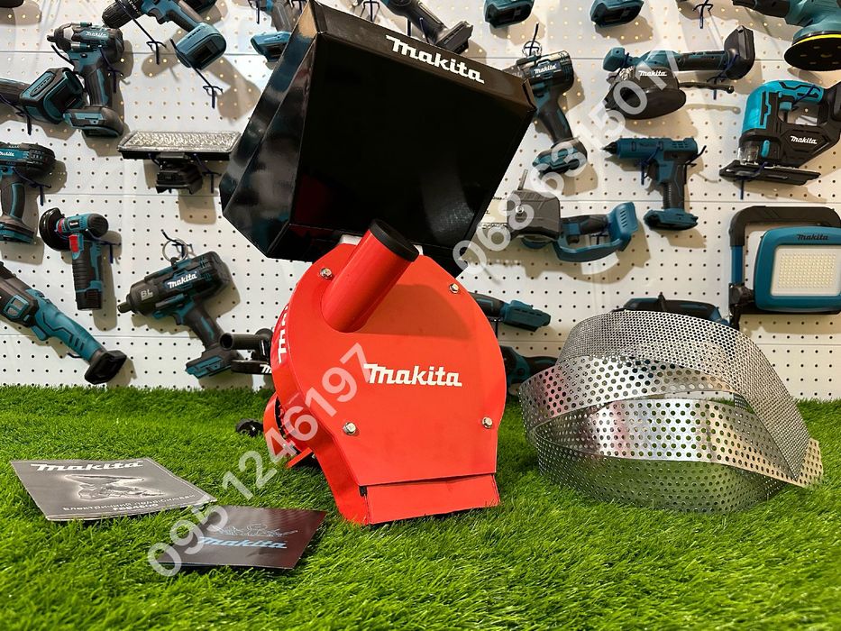 Зернодробилка электрическая Makita FBS4500 кормодробитель Макита 4.5 к