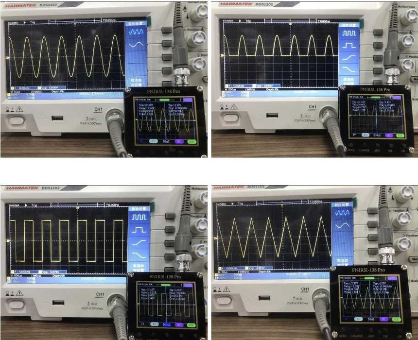 Цифровий кишеньковий осцилограф FNIRSI-138 PRO 200 кГц 2.4 «