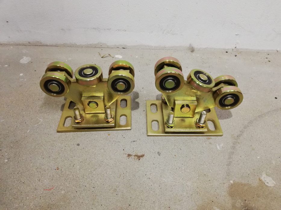 Wózki rolki bramy przesuwnej 80x80