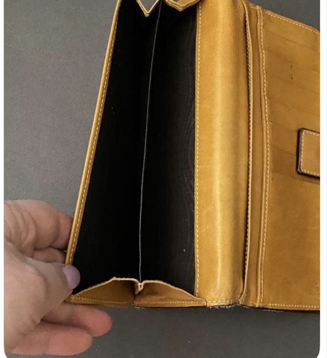 Шкіряний гаманаць Gucci,Gianfranco Ferre!