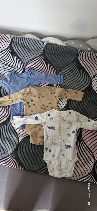 Paczka ubrań letnich dla chłopca r.62