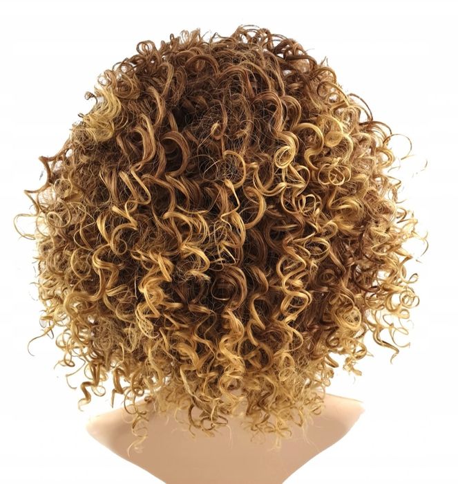 WYSOKIEJ JAKOŚCI PERUKA afro loki OKAZJA GRATIS włosy jak naturalne