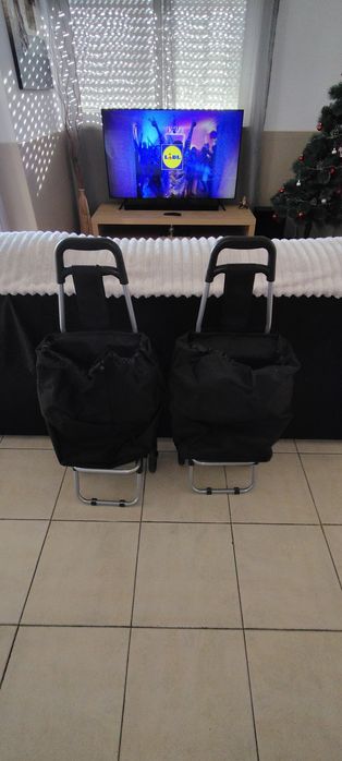 Dois sacos com rodas novos