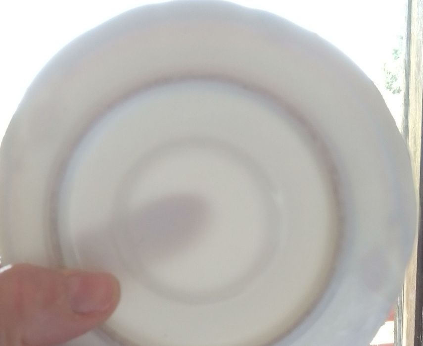 Chávenas café antigas em porcela