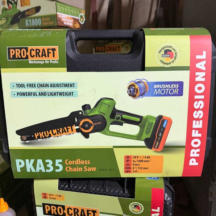 Акумуляторна міні пила Procraft PKA35 20В 6