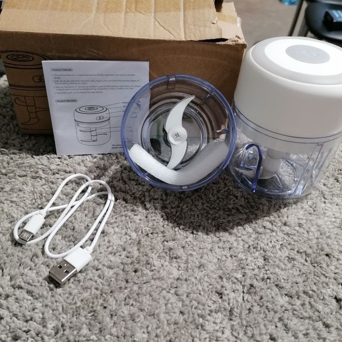 Mini rozdrabniacz żywności, bezprzewodowy