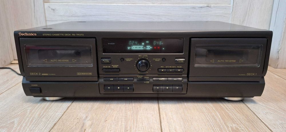 Magnetofon Kasetowy TECHNICS RS-TR 373 ! 2 Kieszenie OK ! POLECAM !