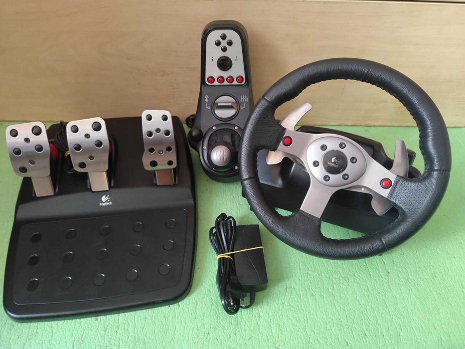 Кермо руль 900градусів  Logitech G25. Ручка кпп ETS опційно
