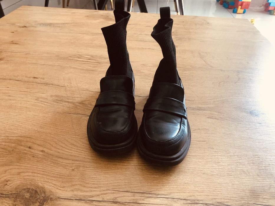 Botki czarne rozmiar 33