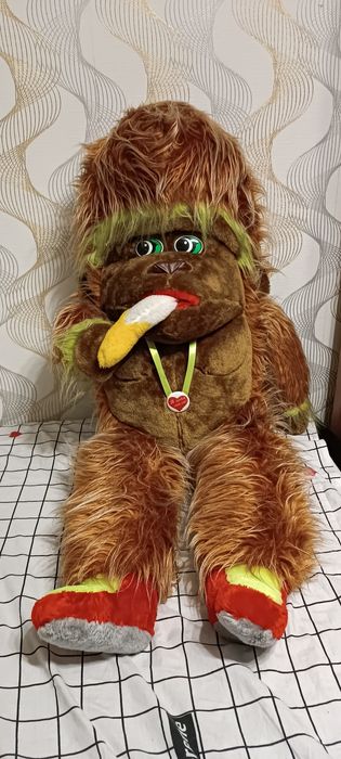 М'яка велика іграшка мавпа мавпочка