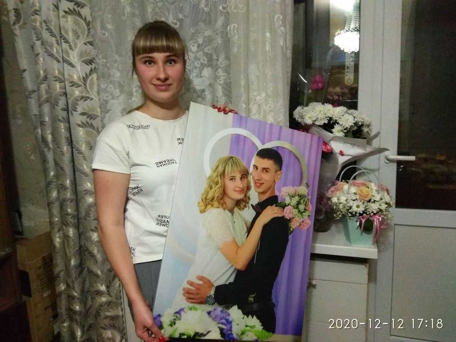 Картины на холсте по Фото с подрамником, печать портрета, Коллаж Арт