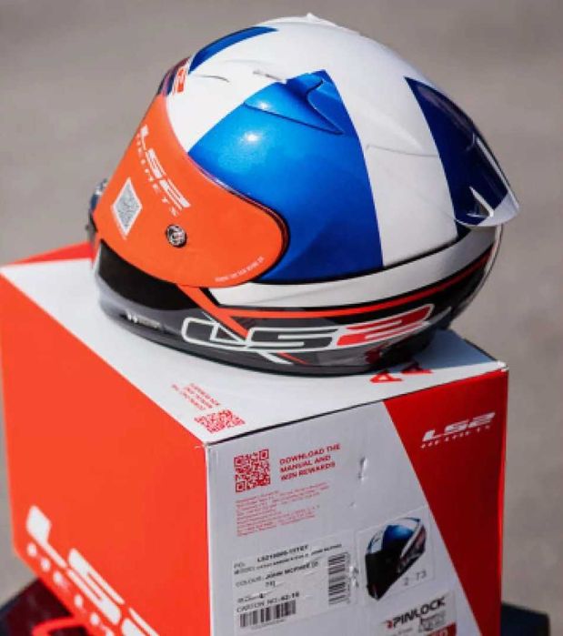 Capacete NOVO LS2 Arrow R Mc Phee Carbon/Kevlar (44% DESCONTO) Em S eM