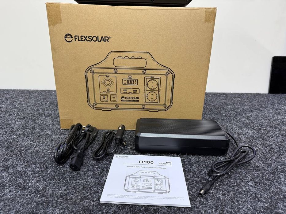 ЗАРЯДНА станція FLEXSolar FP100, 1200 Вт