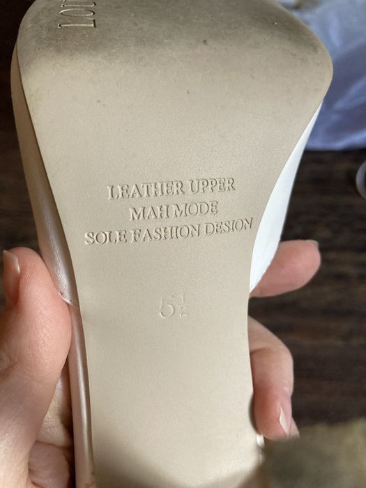 Весільне взуття б/в