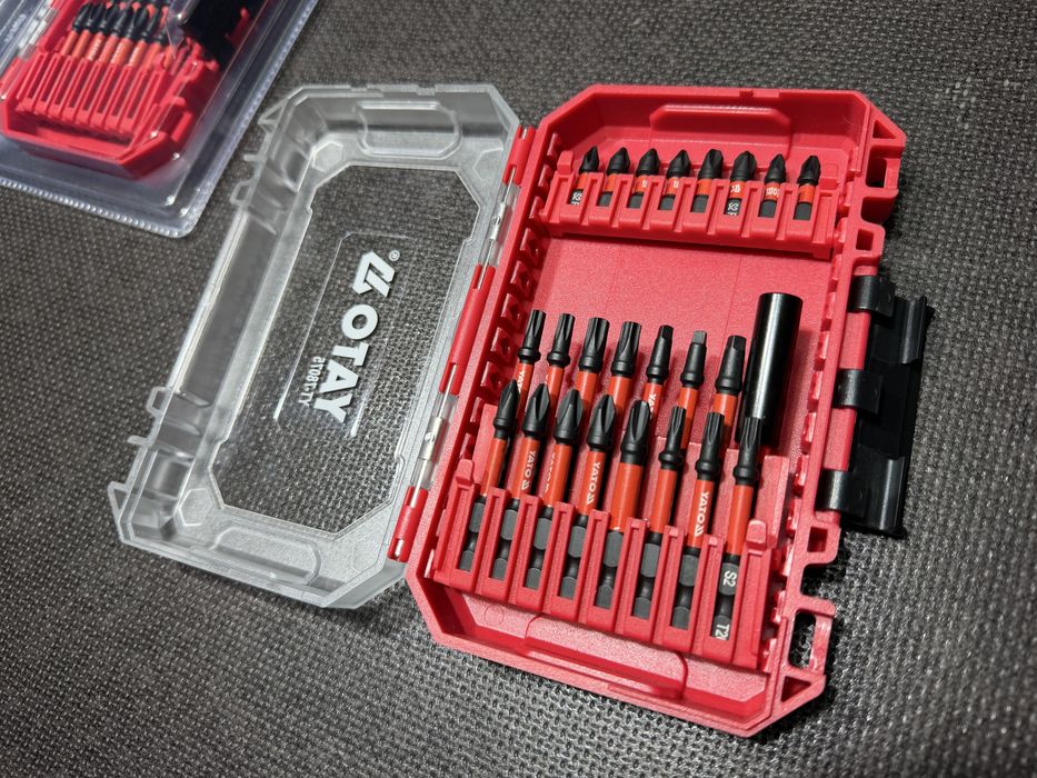 Набор ударных бит YATO - 24 шт (PH, PZ, Torx, SQ )