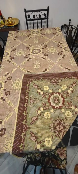 Ornamenty kobierzec obrus tkany ,unikalny królewski gratis wysyłka!
