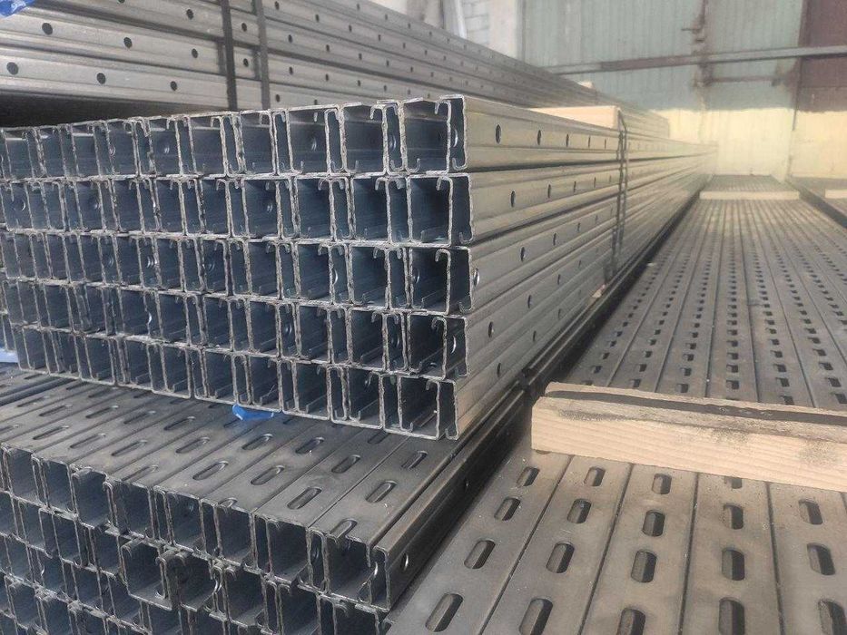 Профіль монтажний 41х41,41х21,41х82, всі види кріплень для СЕС