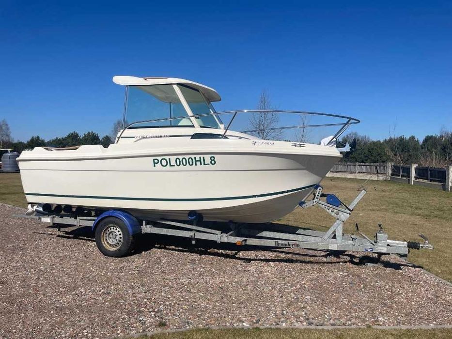 Łódź motorowa Merry Fisher 530 + silnik Yamaha 70hp + przyczepka