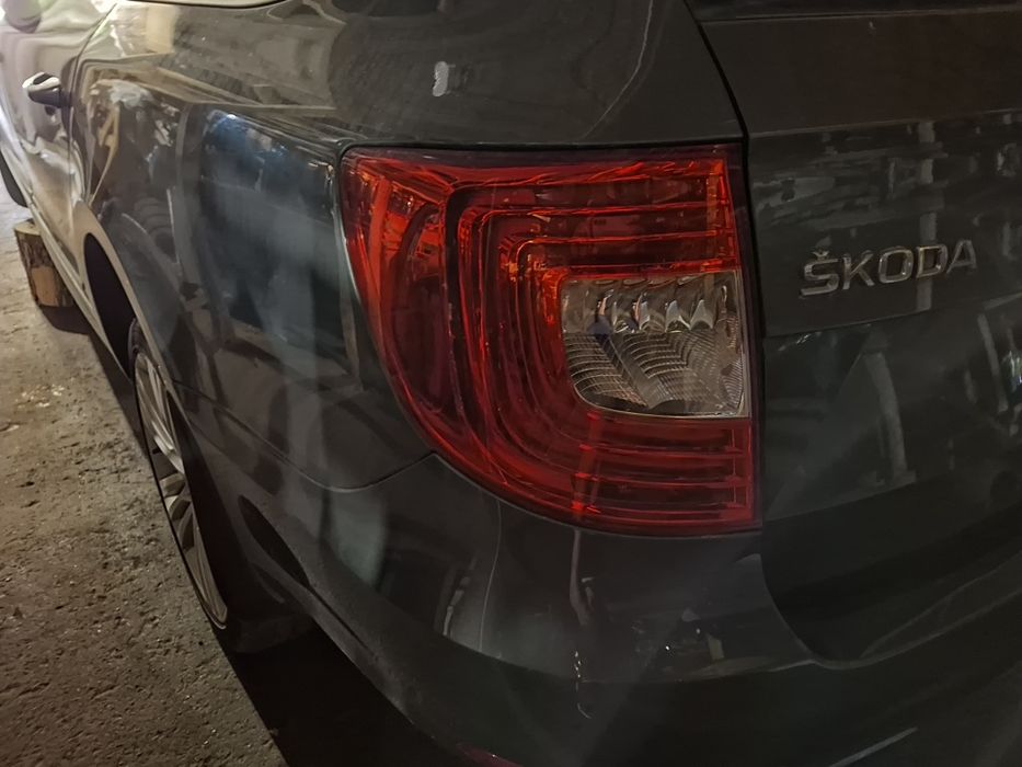 Фара фари SKODA SUPERB 2 Шкода СуперБ  2 рестайл