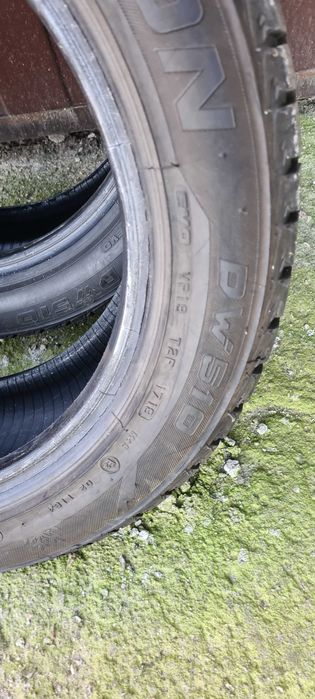 Opony zimowe r16 195/55 ok.6 i7 mm bieznika 2 szt