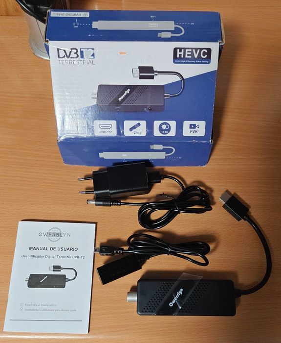 Dekoder dvbt2 owerslyn