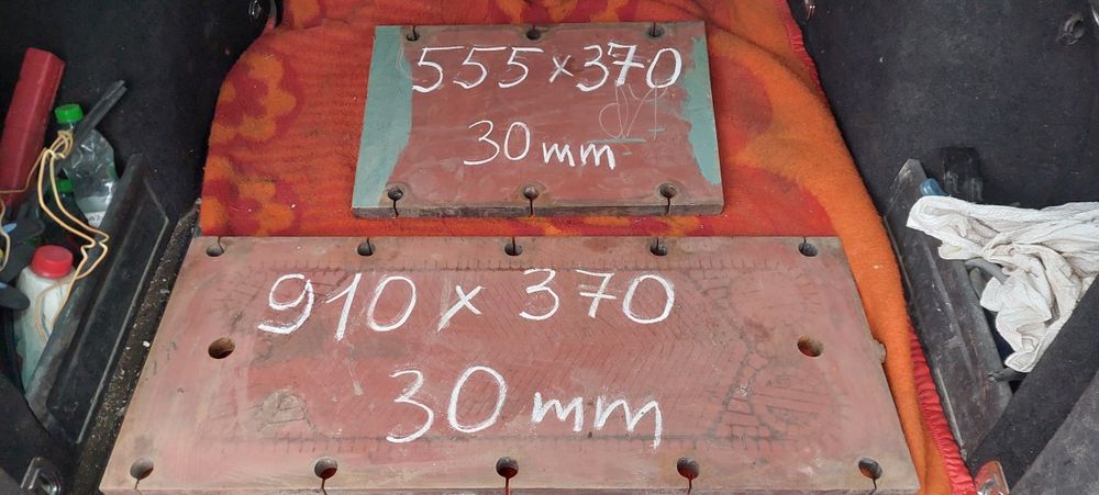 Formatka blacha metalowa kawałki 6 8 10mm 12 14 16mm 18 20 26mm30 35 4