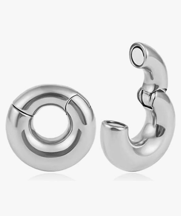 Tunel do uszu obręcz ze stali nierdzewnej