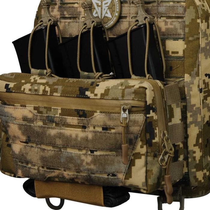 Плитоноска Warmor Gen.6 Піксель + підсумок органайзер комбінований