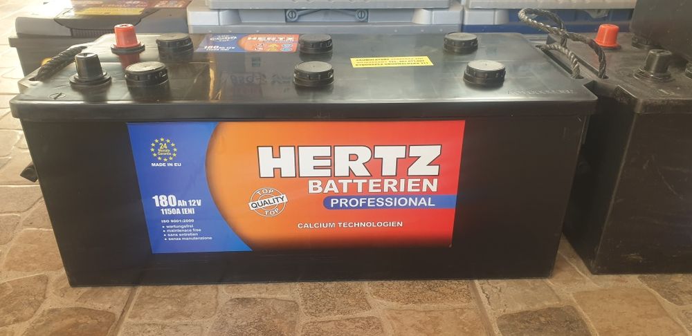 Akumulator Hertz 12V 180Ah 1150A Gwarancja 24m-ce Dowóz Montaż FV
