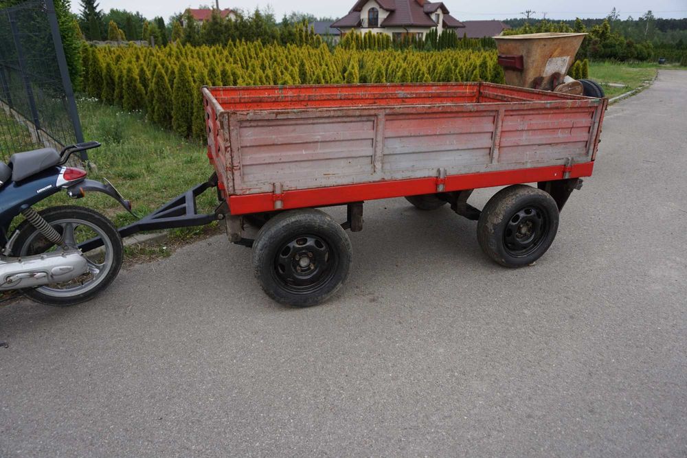 części do przyczepy rolniczej małej TRAKTORKA sam