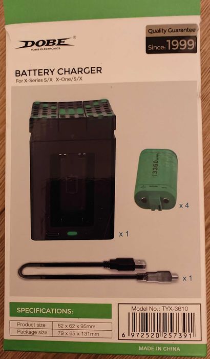 Stacja ładująca DOBE TYX-3610 czarna