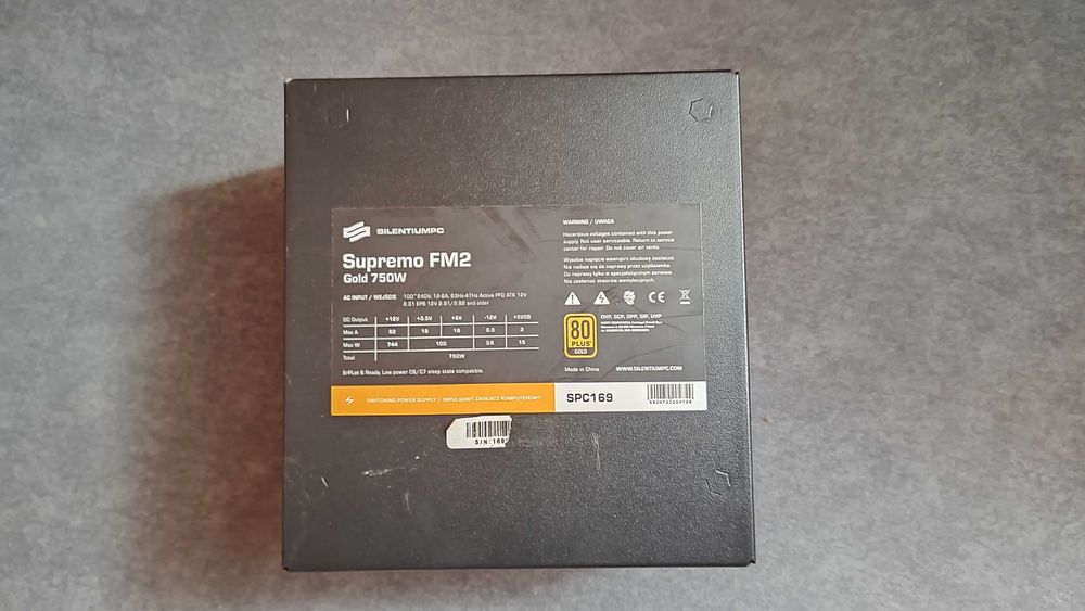 SilentiumPC Supremo FM2 Gold 750W (SPC169) + GRATIS!
